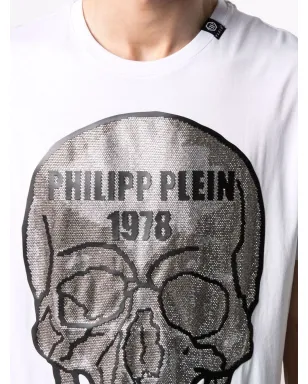 Philipp Plein クリスタルスカル コットンTシャツ - サムネイル5