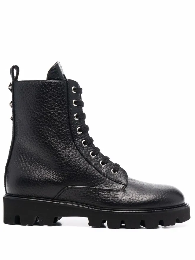 Philipp Plein Philipp Plein レースアップアンクルブーツの商品画像