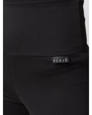 Philipp Plein リブパネル バイカーレギンス - サムネイル5