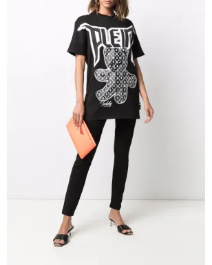 Philipp Plein リブパネル バイカーレギンス - サムネイル2