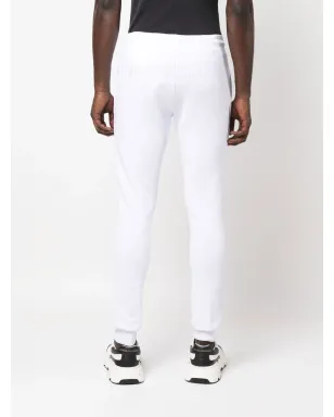 Philipp Plein ゴシックプレイン コットン トラックパンツ - ホワイト - サムネイル4