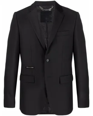 Philipp Plein クリスタルスカル シングルブレストブレザー - サムネイル1