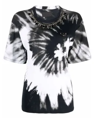 Philipp Plein タイダイプリント コットン Tシャツ - White - サムネイル1