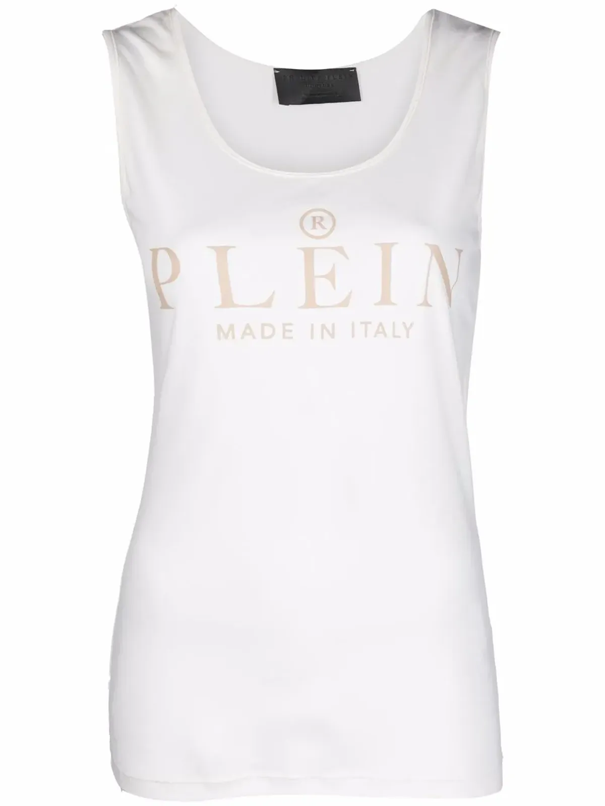 Philipp Plein ロゴプリントタンクトップ - 画像1