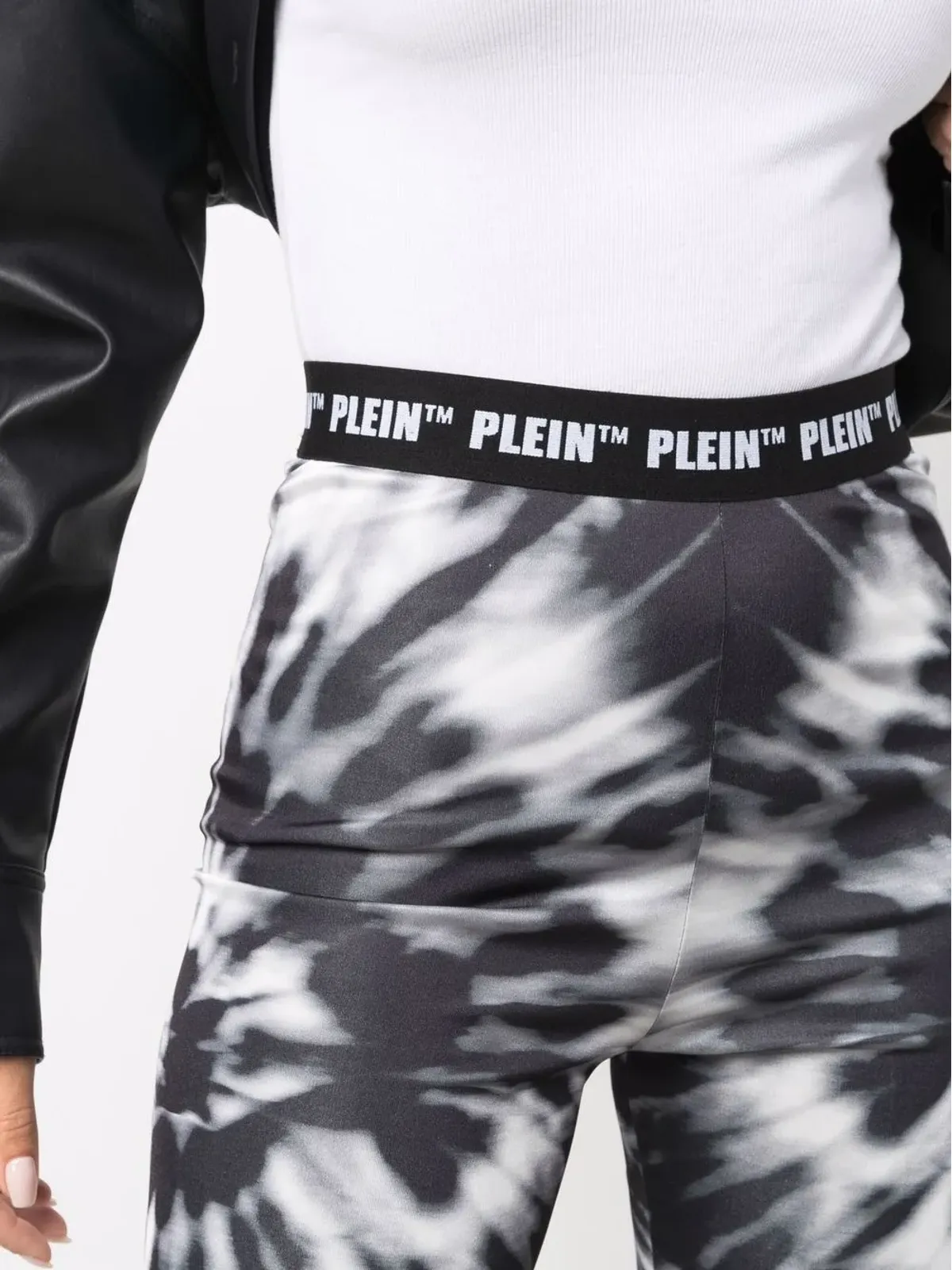Philipp Plein タイダイ柄サイクリングショーツ - 画像5