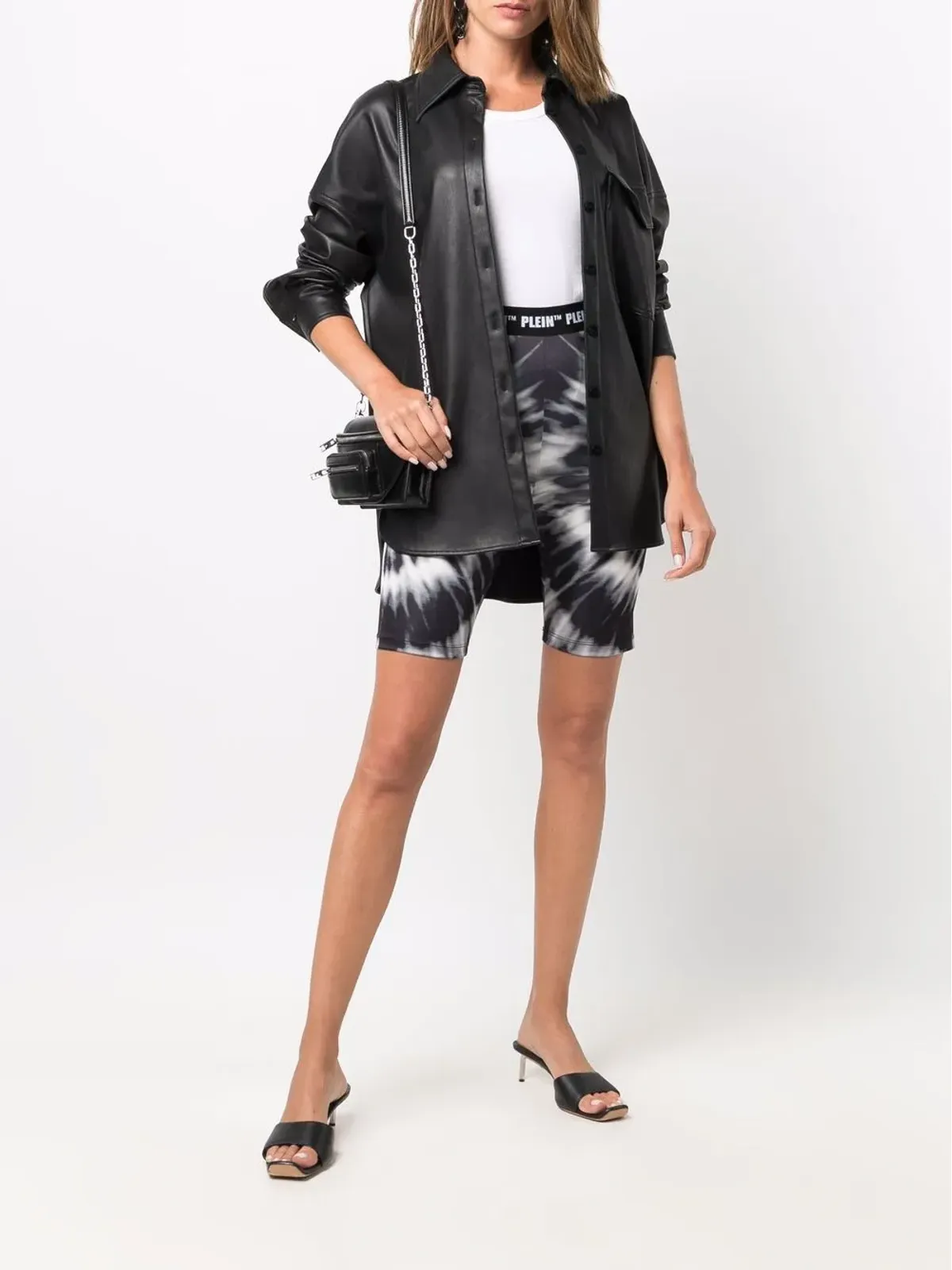 Philipp Plein タイダイ柄サイクリングショーツ - 画像2