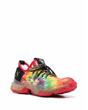 Philipp Plein ティーダイ ランナー ハイパー $ホック スニーカー - レッド - サムネイル2