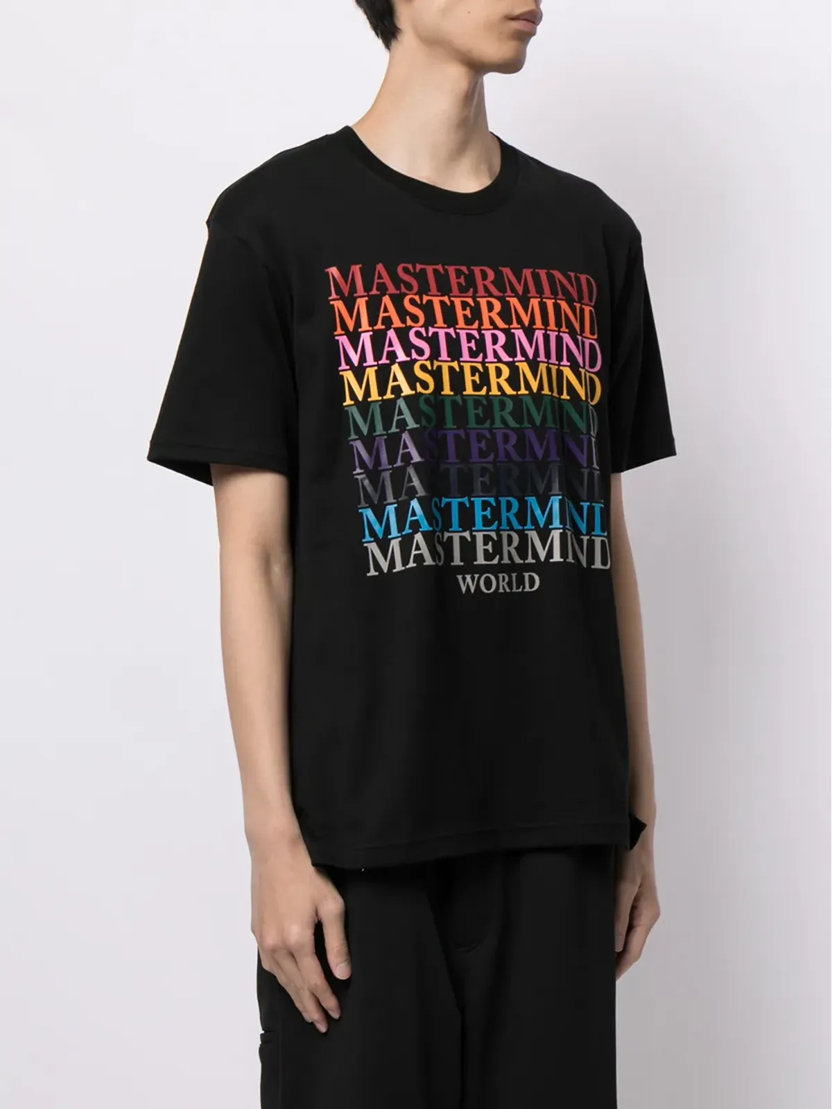 Mastermind World マルチロゴプリントTシャツ - 画像3