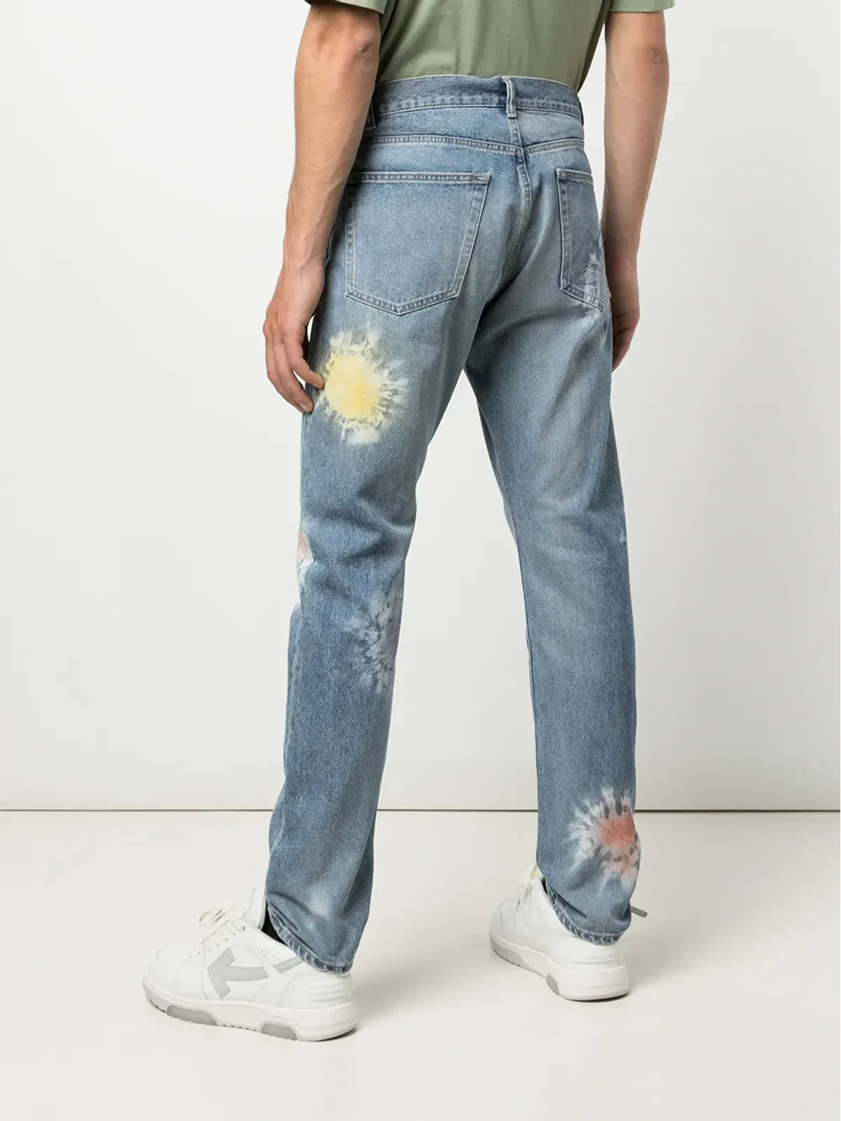 John Elliott ケイン ダメージジーンズ - 画像4