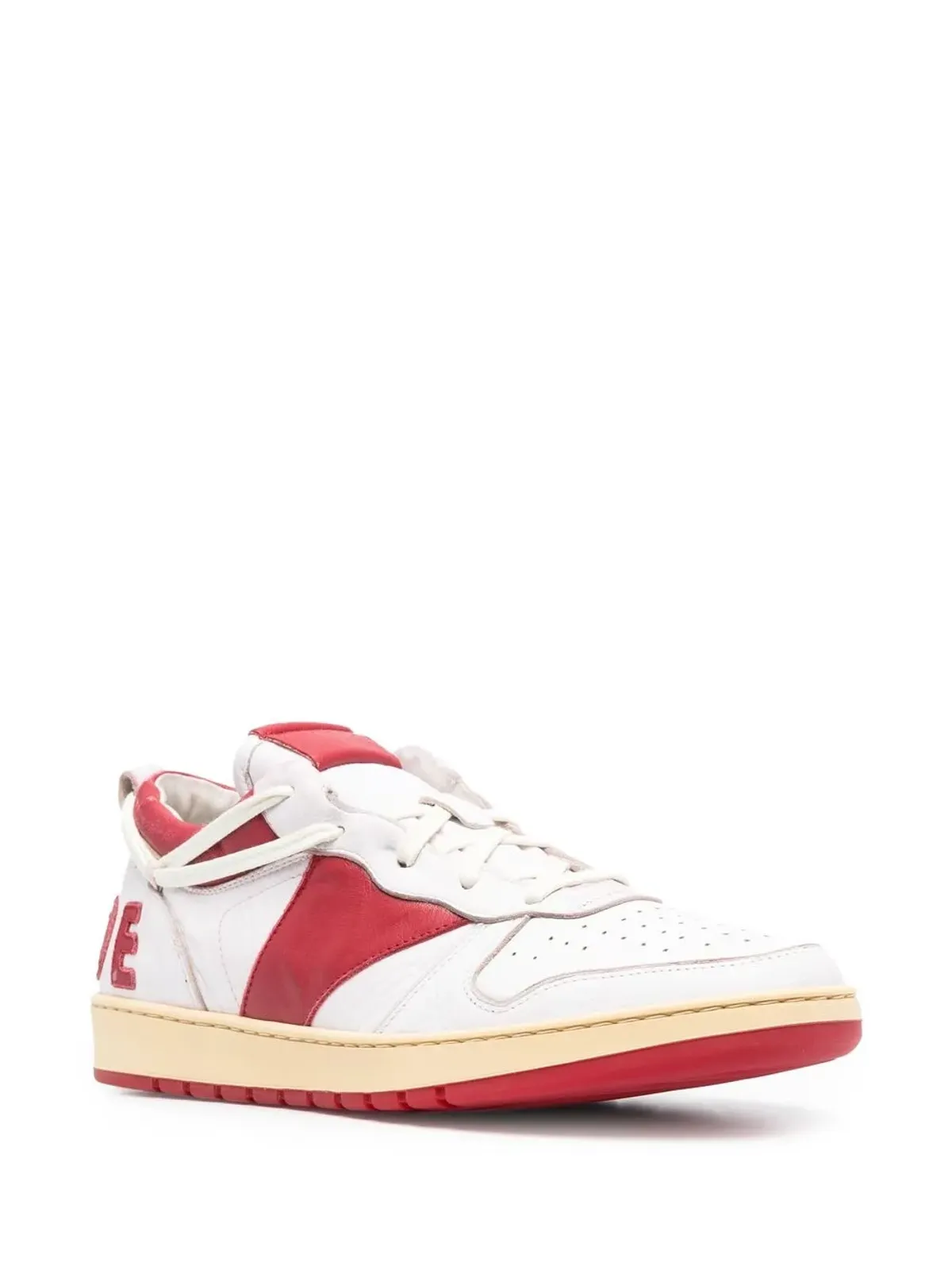 RHUDE ツートーン レースアップ トレーナー - 画像2