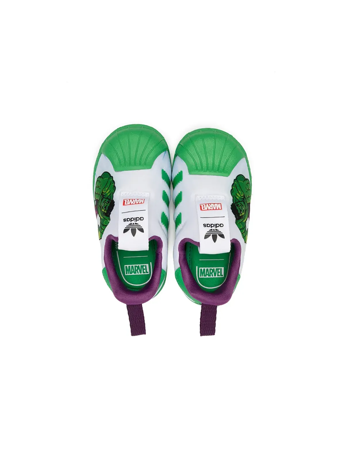 adidas Kids Hulk Superstar 360 sneakers - Green - 画像3