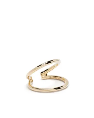 We by WHITEbIRD 14kt イエローゴールド ダブル イヤーカフ - サムネイル1