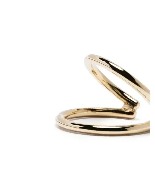 We by WHITEbIRD 14kt イエローゴールド ダブル イヤーカフ - サムネイル3