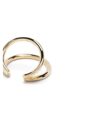 We by WHITEbIRD 14kt イエローゴールド ダブル イヤーカフ - サムネイル4
