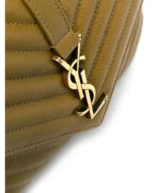 Saint Laurent キルテッド ロゴプレート トートバッグ - サムネイル4