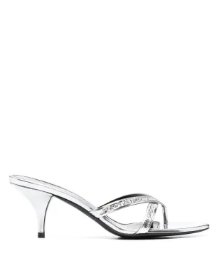 TOM FORD メタリックレザー サンダル - サムネイル1