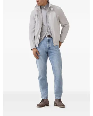Brunello Cucinelli ジップアップ カシミア・シルク ジャンパー - サムネイル2