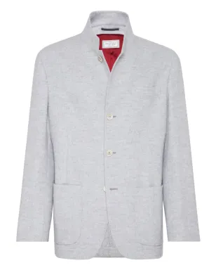 Brunello Cucinelli カシミヤ混 シングルブレストコート - サムネイル5