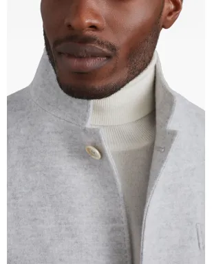 Brunello Cucinelli カシミヤ混 シングルブレストコート - サムネイル3