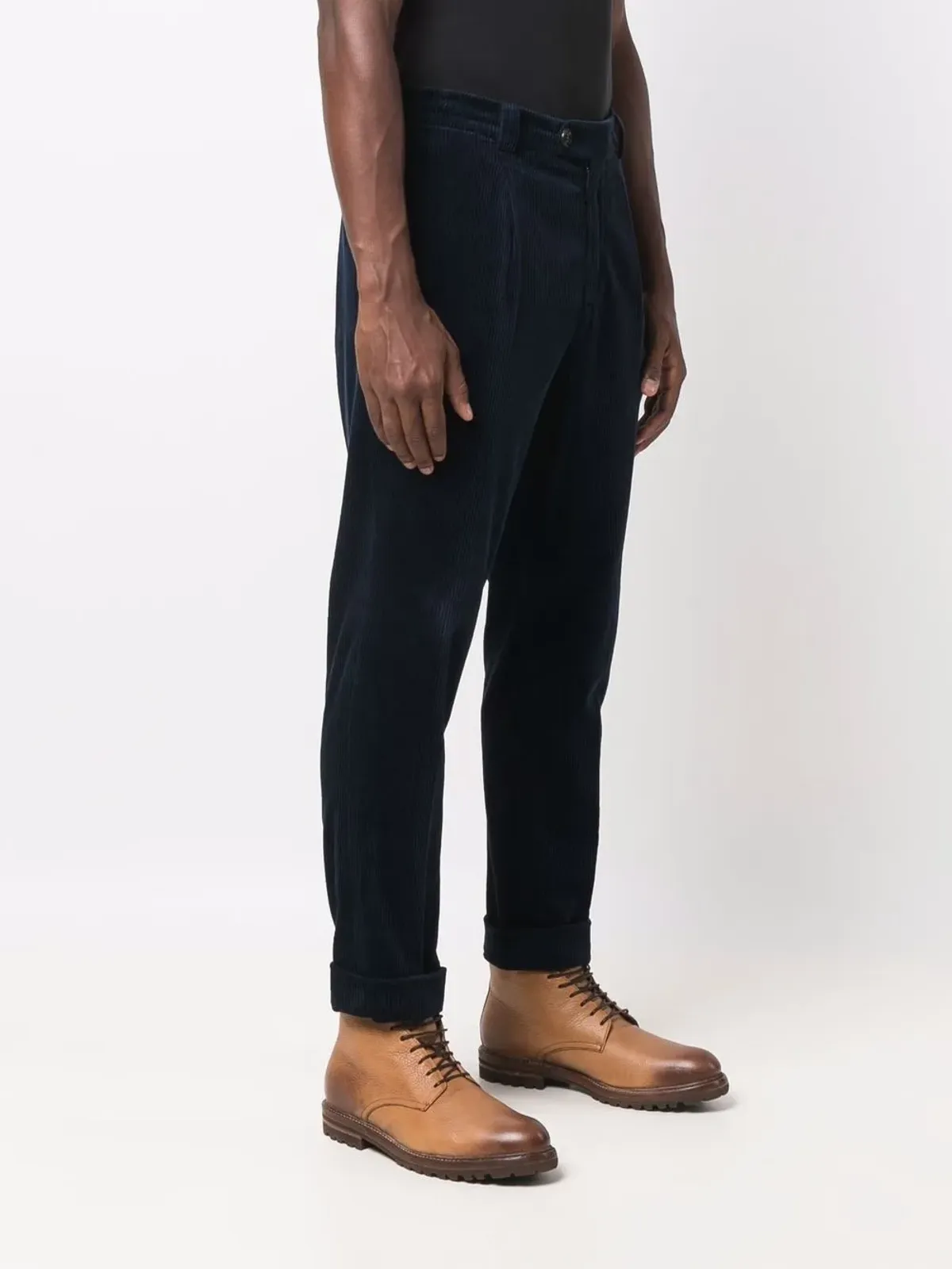 Brunello Cucinelli コーデュロイ・ストレートレッグパンツ - 画像3