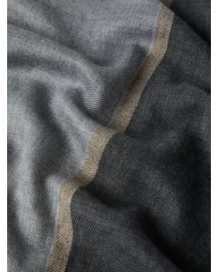 Brunello Cucinelli フリンジエッジの長方形スカーフ - サムネイル3