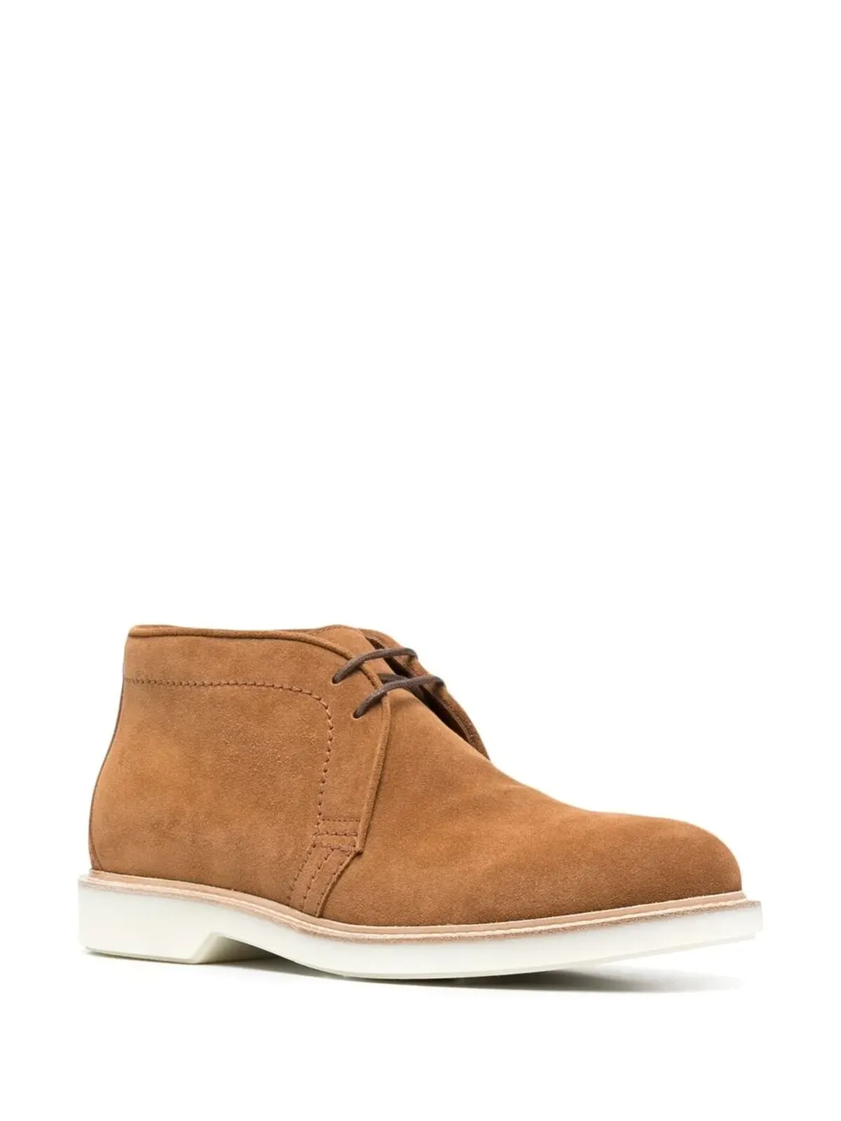 Brunello Cucinelli レースアップ スエード デザートブーツ - 画像2