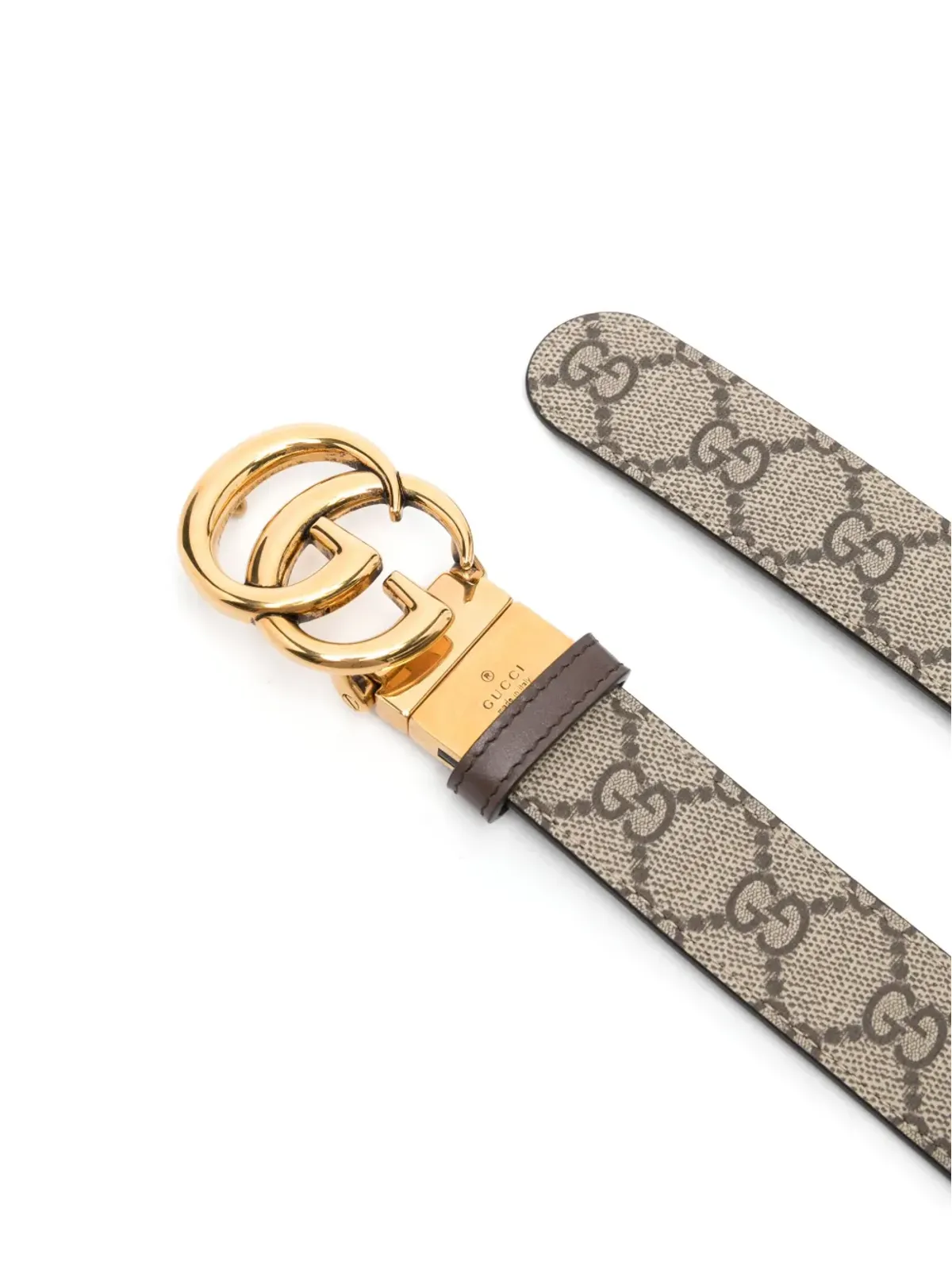 Gucci GG Supreme キャンバス リバーシブル ベルト - 画像2