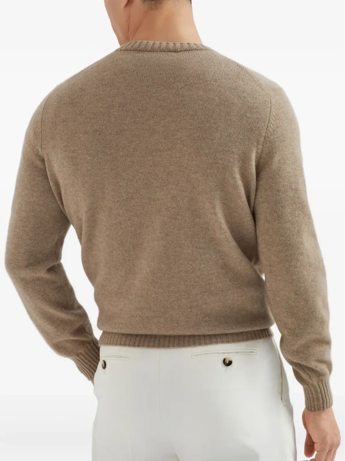 Brunello Cucinelli クルーネック カシミア ジャンパー - 画像4