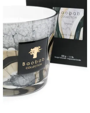Baobab Collection Stones香り付きキャンドル - グレー - サムネイル4