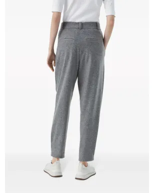 Brunello Cucinelli テーパードレッグ カシミアパンツ - サムネイル4