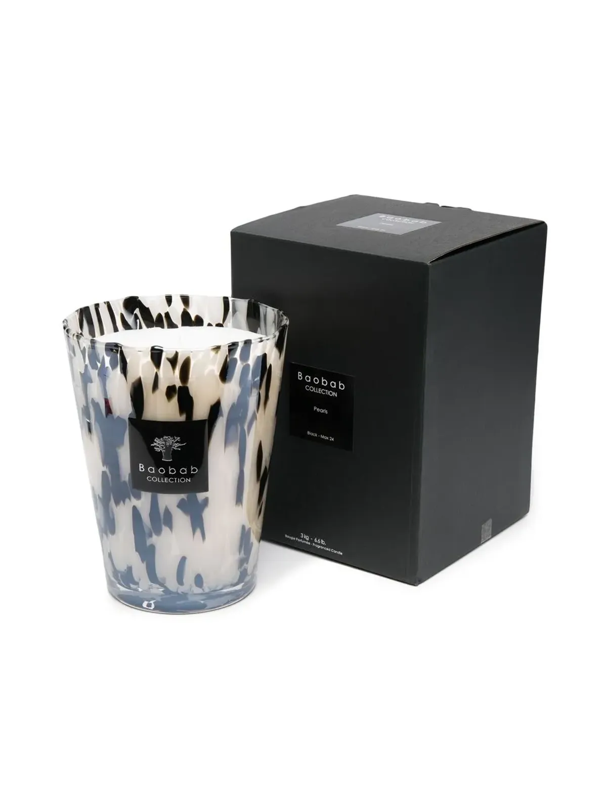 Baobab Collection Pearls Max 24 scented candle - White - 画像2