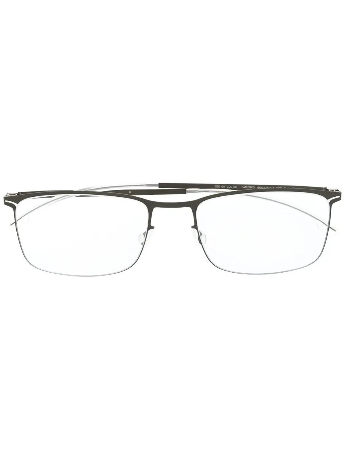 Mykita マットエフェクトスクエアフレーム眼鏡 - 画像1