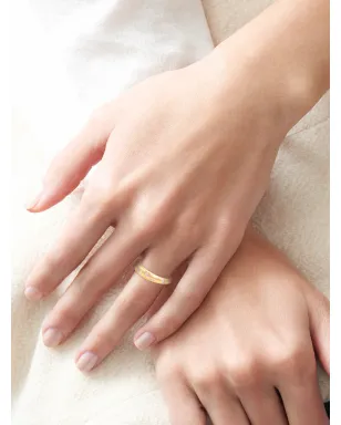 KWIAT 18K イエローゴールド コブストーン ダイヤモンド アクセント リング - サムネイル2