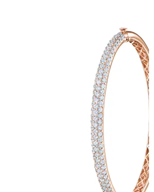 KWIAT ムーンライト 18kt ローズゴールド ダイヤモンド バングル - サムネイル3