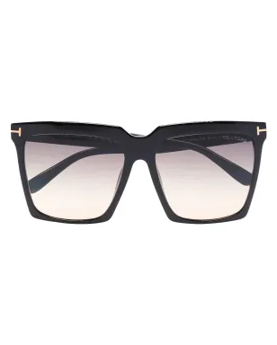 TOM FORD Eyewear サブリナ スクエアフレーム サングラス - ブラック - サムネイル1
