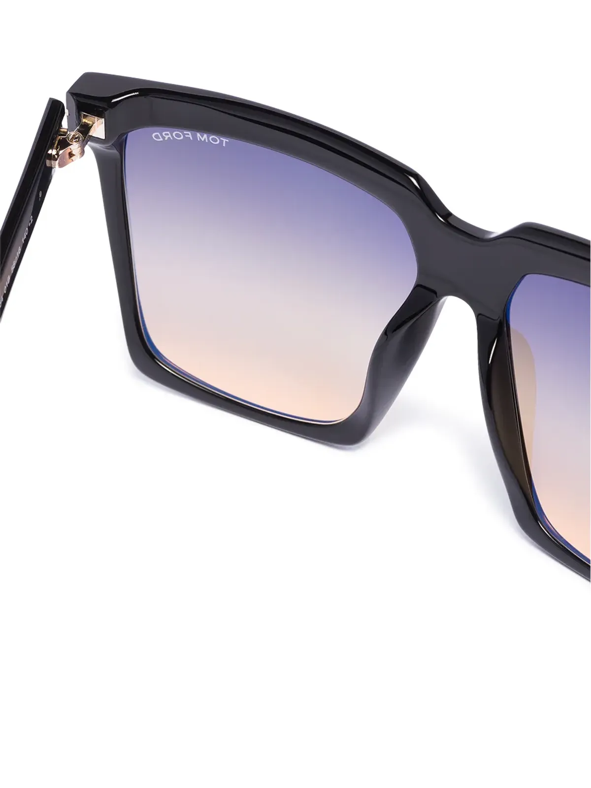 TOM FORD Eyewear サブリナ スクエアフレーム サングラス - ブラック - 画像3