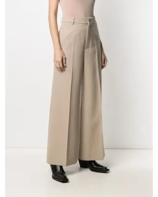 AMI Paris ハイウエスト パラッツォパンツ - サムネイル3