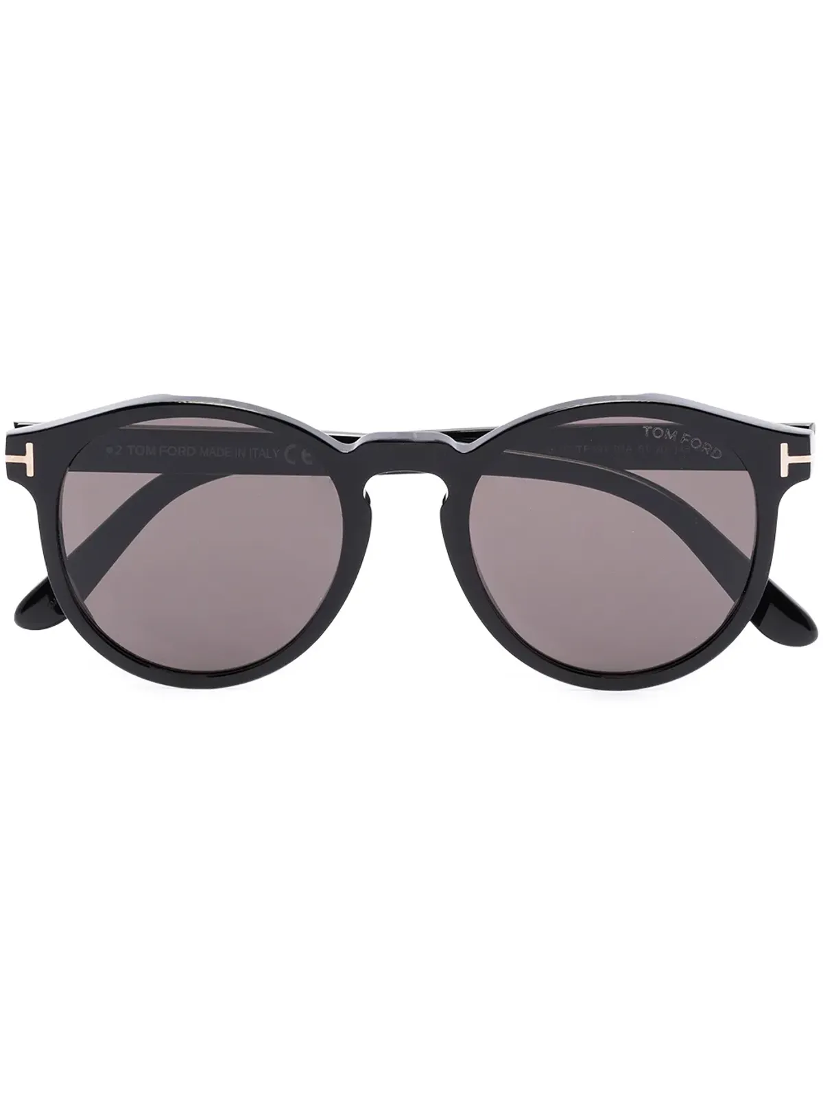 TOM FORD Eyewear ラウンドフレーム サングラス - 画像1
