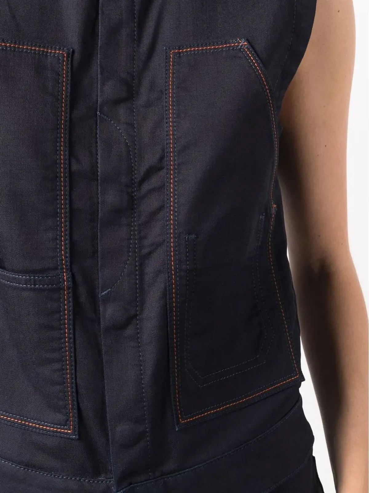 Diesel JoggJeans ノースリーブ ロンパース - 画像5