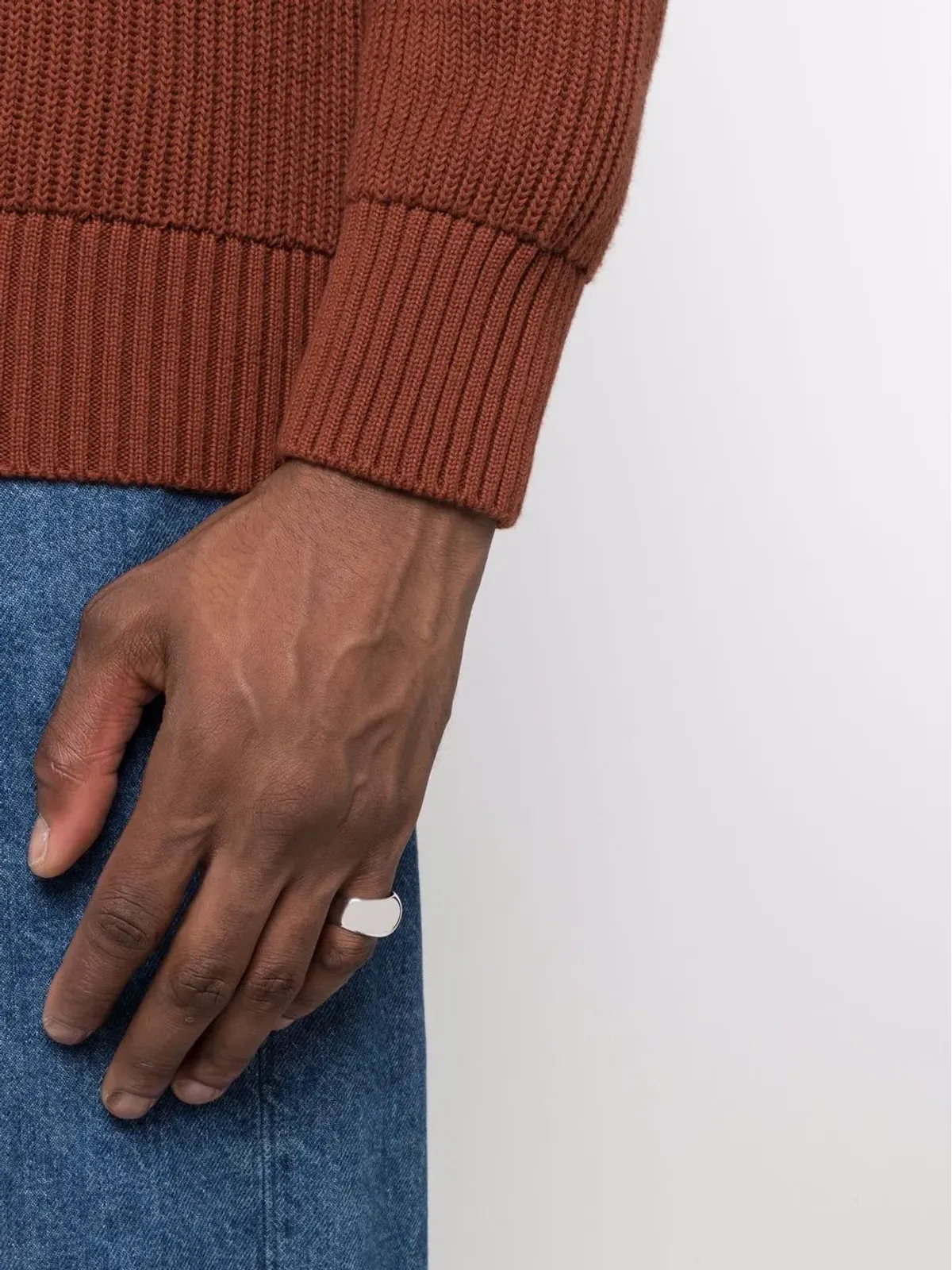 Tom Wood Ice sterling silver ring - 画像2