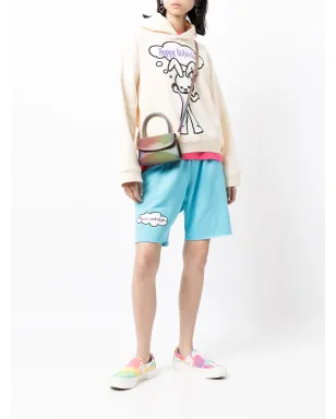 Natasha Zinko サンデー distressed ジャージーショーツ - サムネイル2