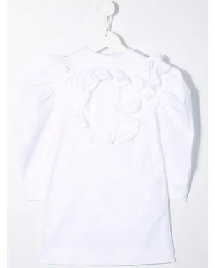 Philosophy Di Lorenzo Serafini Kids ラッフルトリムドレス - サムネイル2