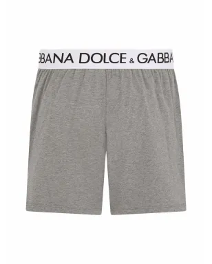 Dolce & Gabbana ロゴ入りウエストバンド ボクサーショーツ グレー - サムネイル3