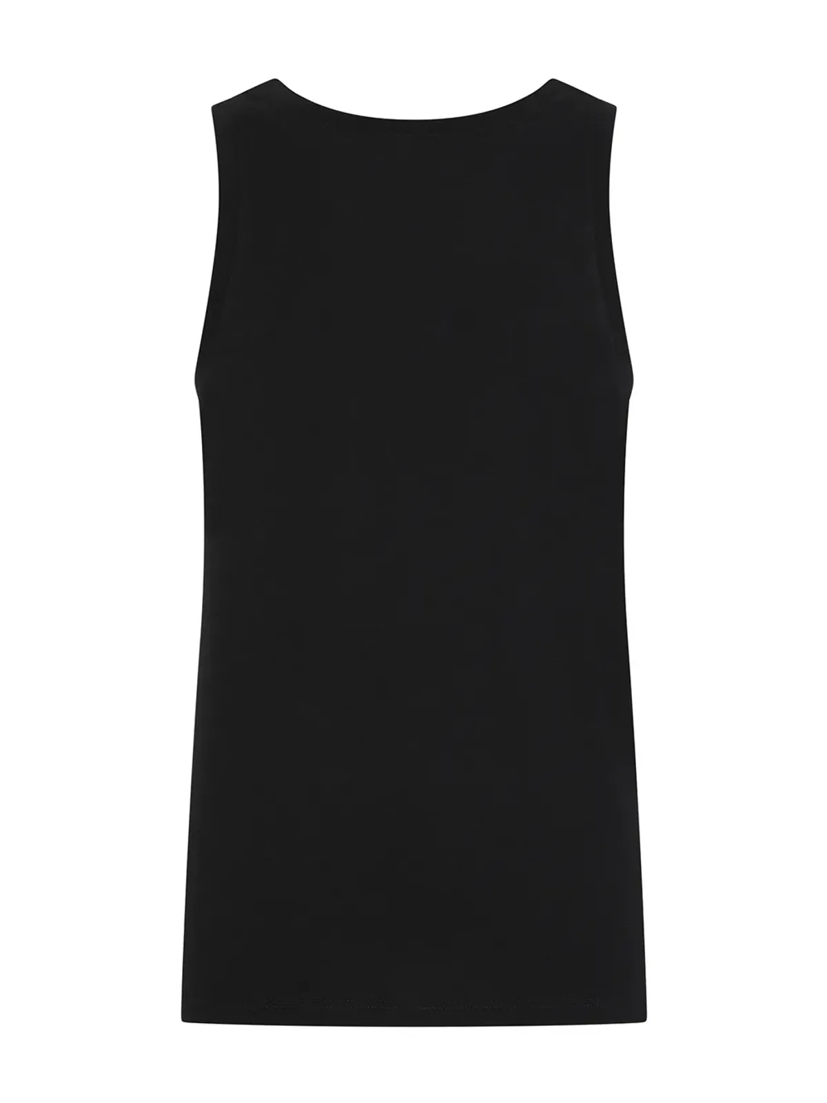 Dolce & Gabbana ストレッチコットン タンクトップ - ブラック - 画像3