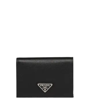 Prada トライアングルロゴ 長方形ウォレット - サムネイル1
