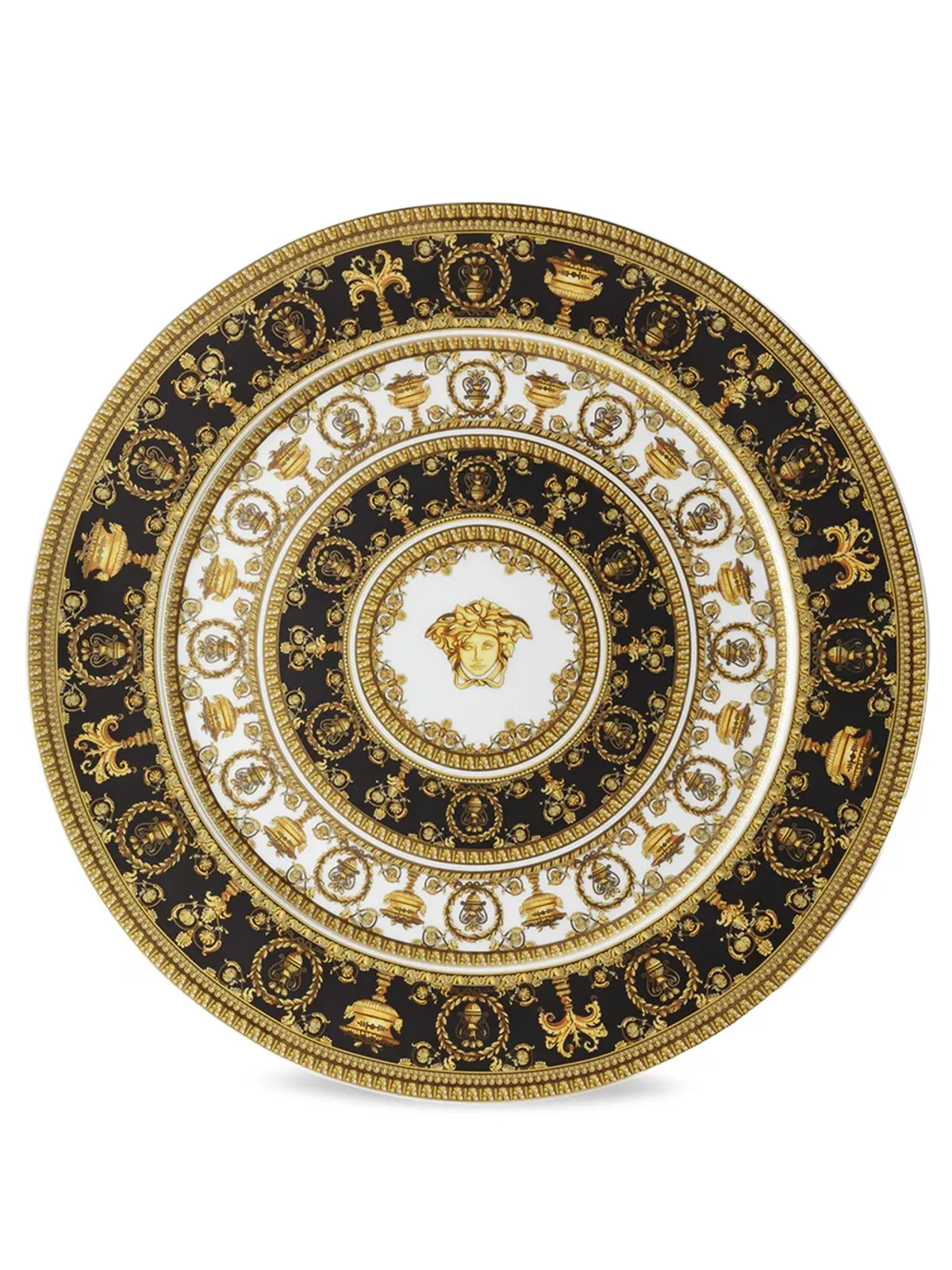 Versace I Love Baroqueサービスプレート - White - 画像1