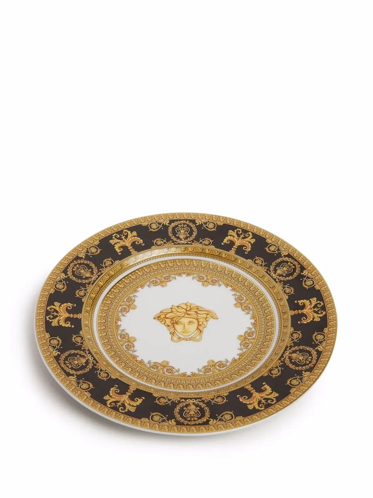 Versace Baroque Nero plate - White - 画像2
