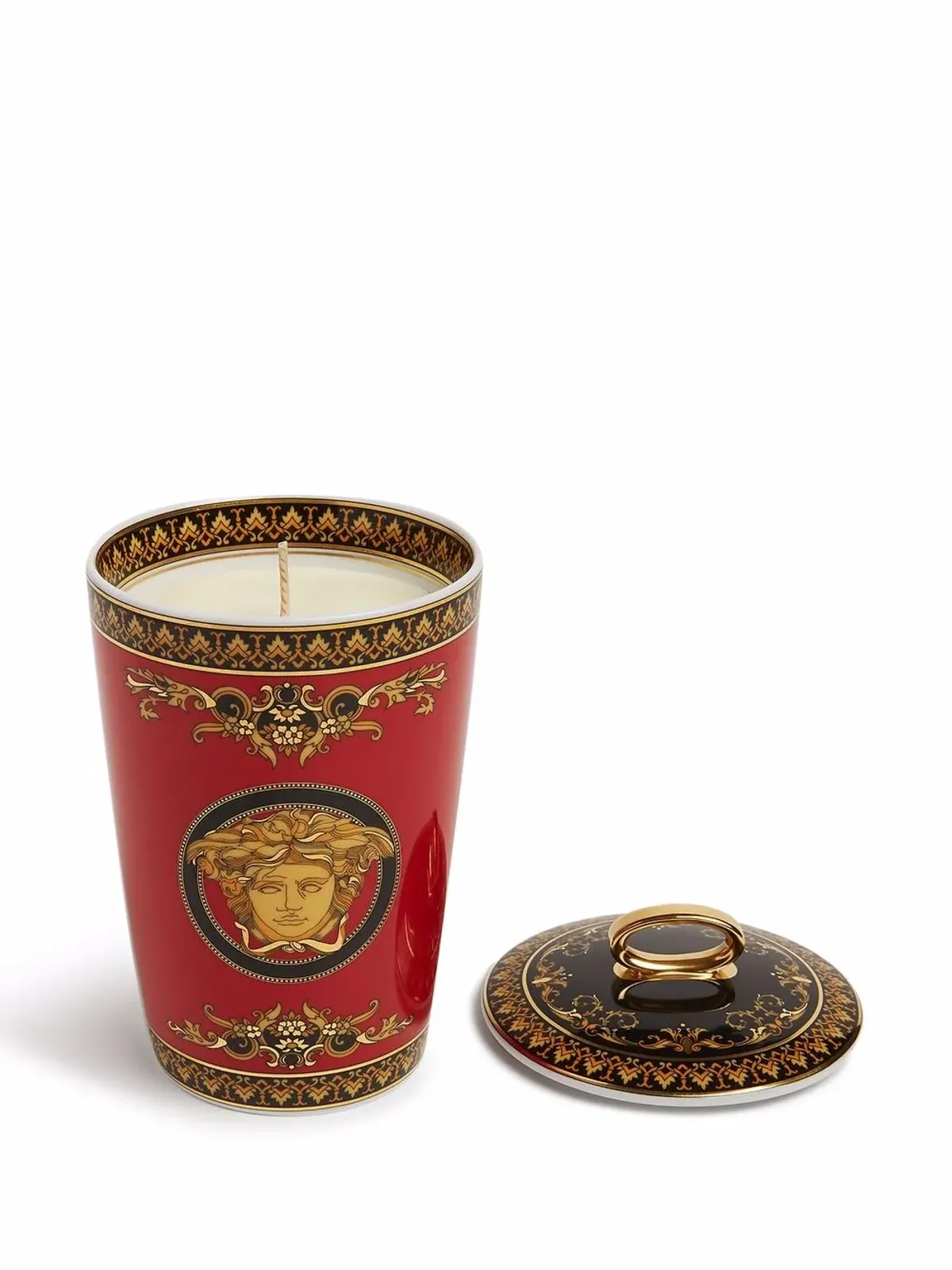 Versace メデューサ香り付きキャンドルセット - レッド - 画像2