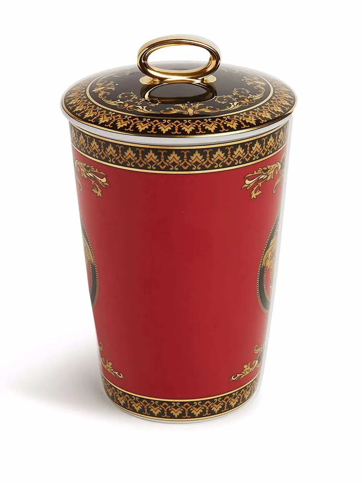 Versace メデューサ香り付きキャンドルセット - レッド - 画像3