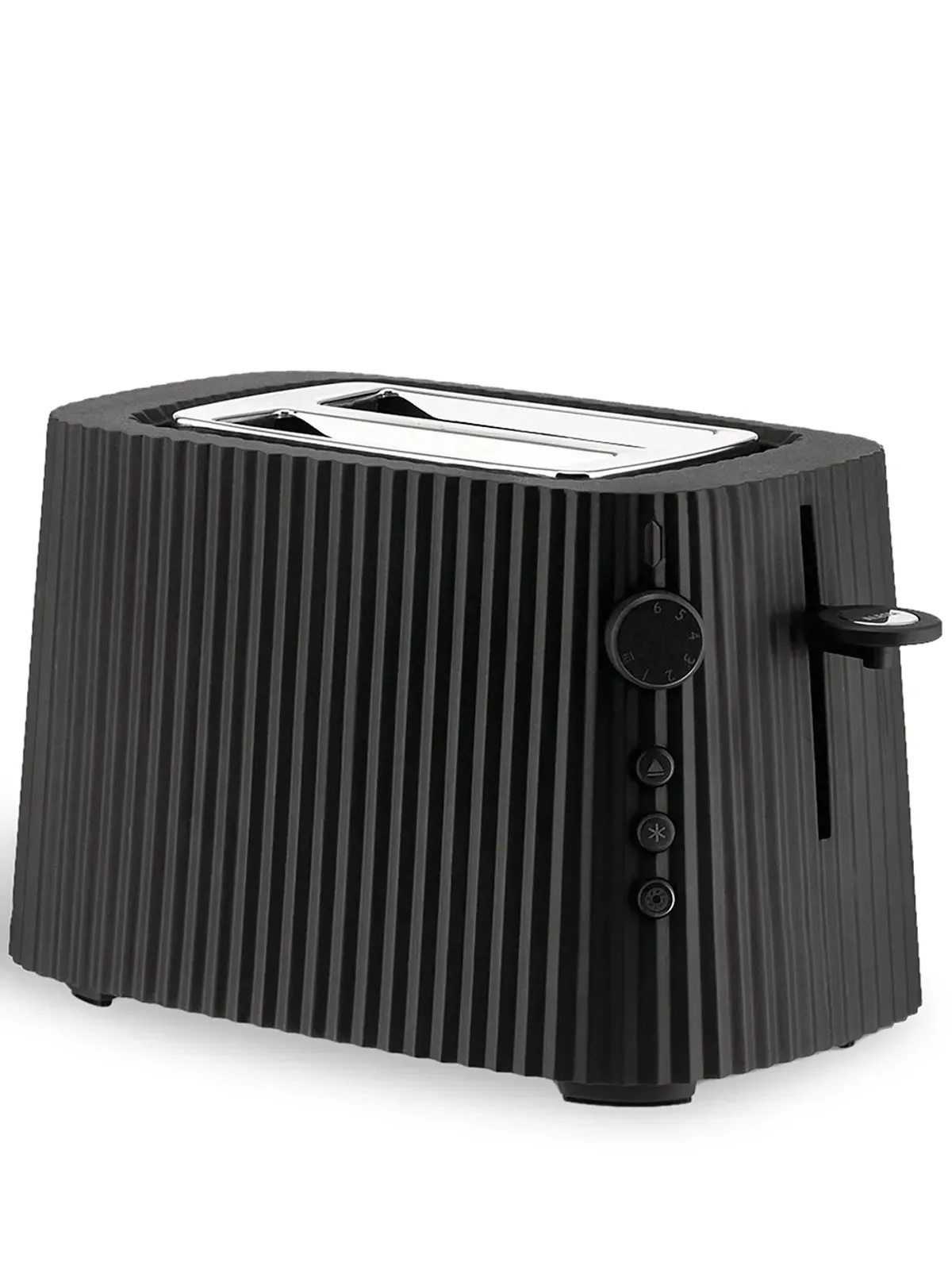 Alessi Plissé tonal toaster - Black - 画像1